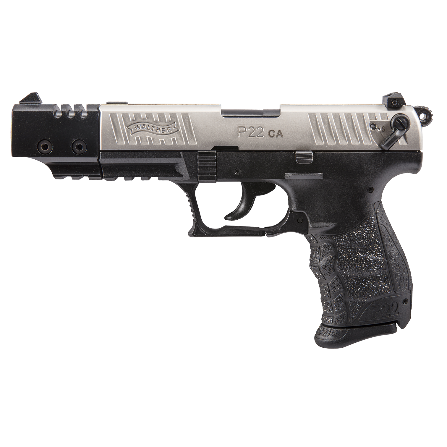 The P22 T Nickel A Walther Ca Compliant Rimfire Firearm