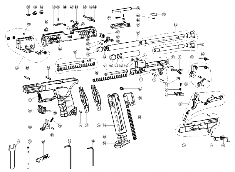 Parts P22 – Www.waltherarms.com